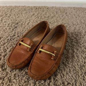 Ralph Lauren genuine leather caliana loafers